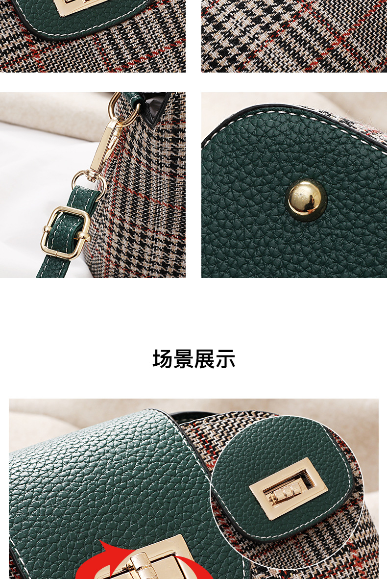Small Bag for Women 2020 New Popular Net Red Messenger Bag Woolen Cloth Shell Bag Canvas Bag Shoulder Bag One Piece Dropshipping Small Bag for Women 2020 New Popular Net Red Messenger Bag Woolen Cloth Shell Bag Canvas Bag Shoulder Bag One Piece Dropshipping