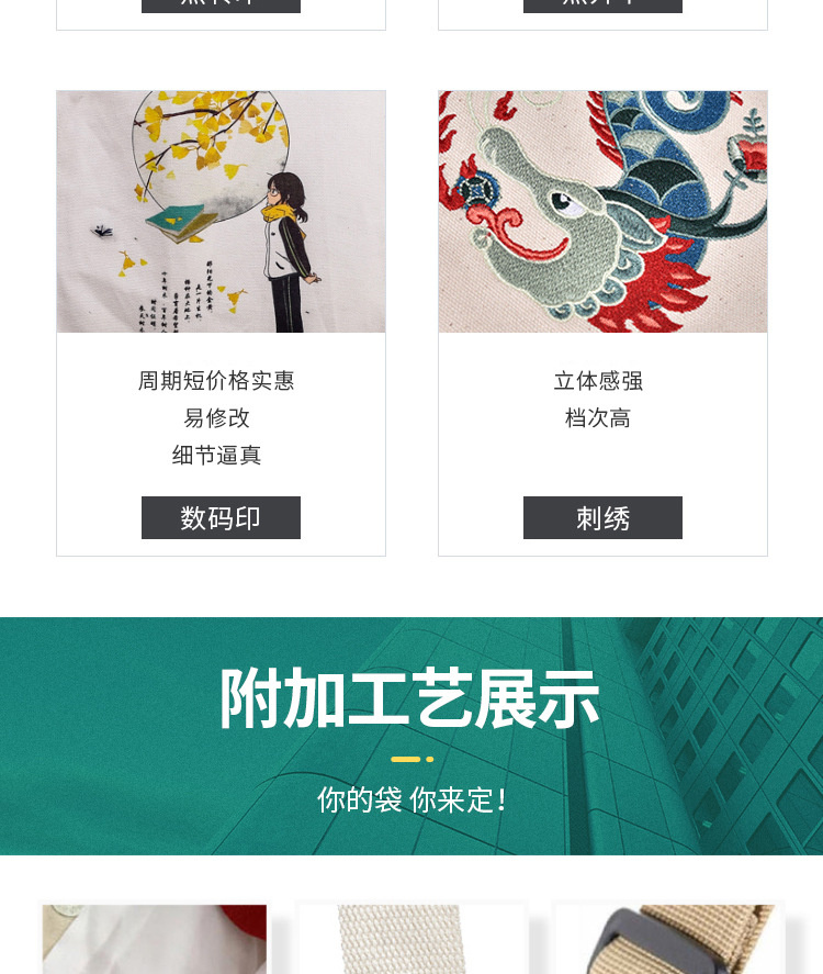 Canvas Bag Customized Logo Shopping Advertising Portable All Cotton Bag Spot Blank Simple Canvas Bag Canvas Bag Customized