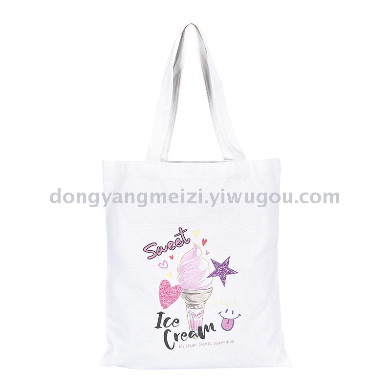 Canvas bag cotton bag one shoulder bag shopping bag