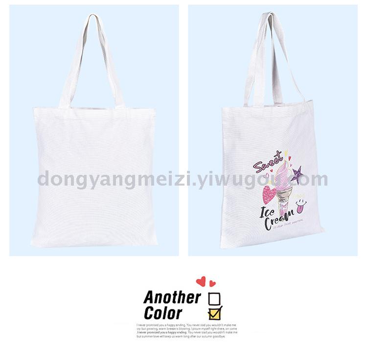 Canvas bag cotton bag one shoulder bag shopping bag Canvas bag cotton bag one shoulder bag shopping bag