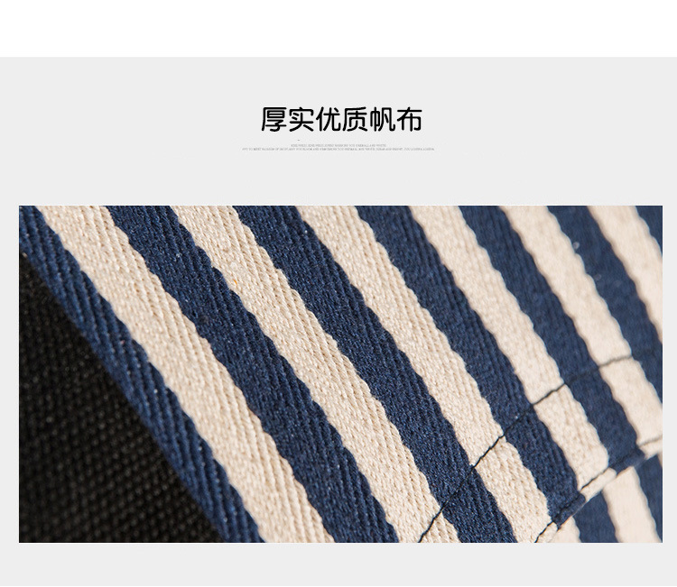in Europe and America Women's Fashion Handbag Striped Canvas Bag Women's Shoulder Bag Tote Mummy Canvas Bag Big Bag in Europe and America Women's Fashion Handbag Striped Canvas Bag Women's Shoulder Bag Tote Mummy Canvas Bag Big Bag