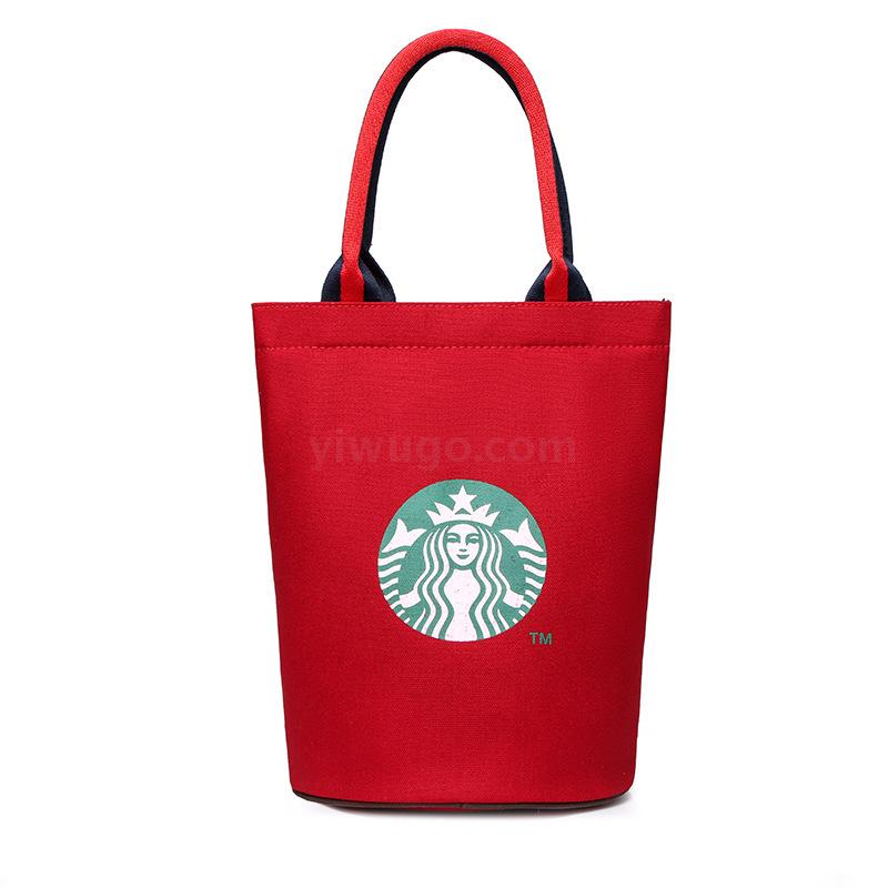 Bag female new large capacity bucket bag student canvas bag Korean version simple joker dark shoulder handbag Bag female new large capacity bucket bag student canvas bag Korean version simple joker dark shoulder handbag