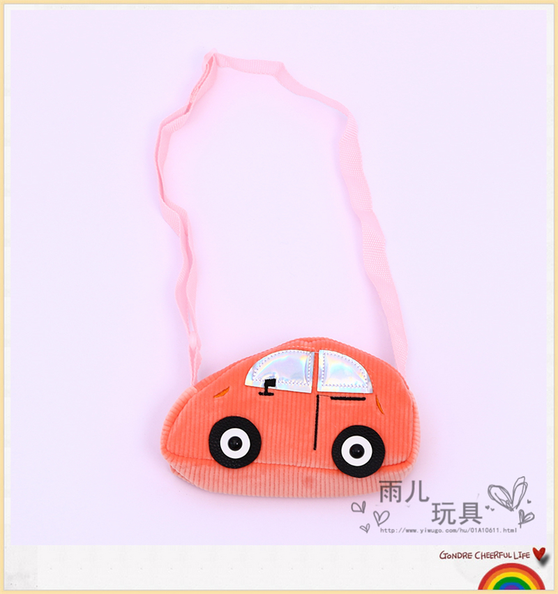 Kid's Messenger Bag Baby Car Canvas Bag Princess Small Bag Children Cross-Body Bag Boys Crossbody Small Bag