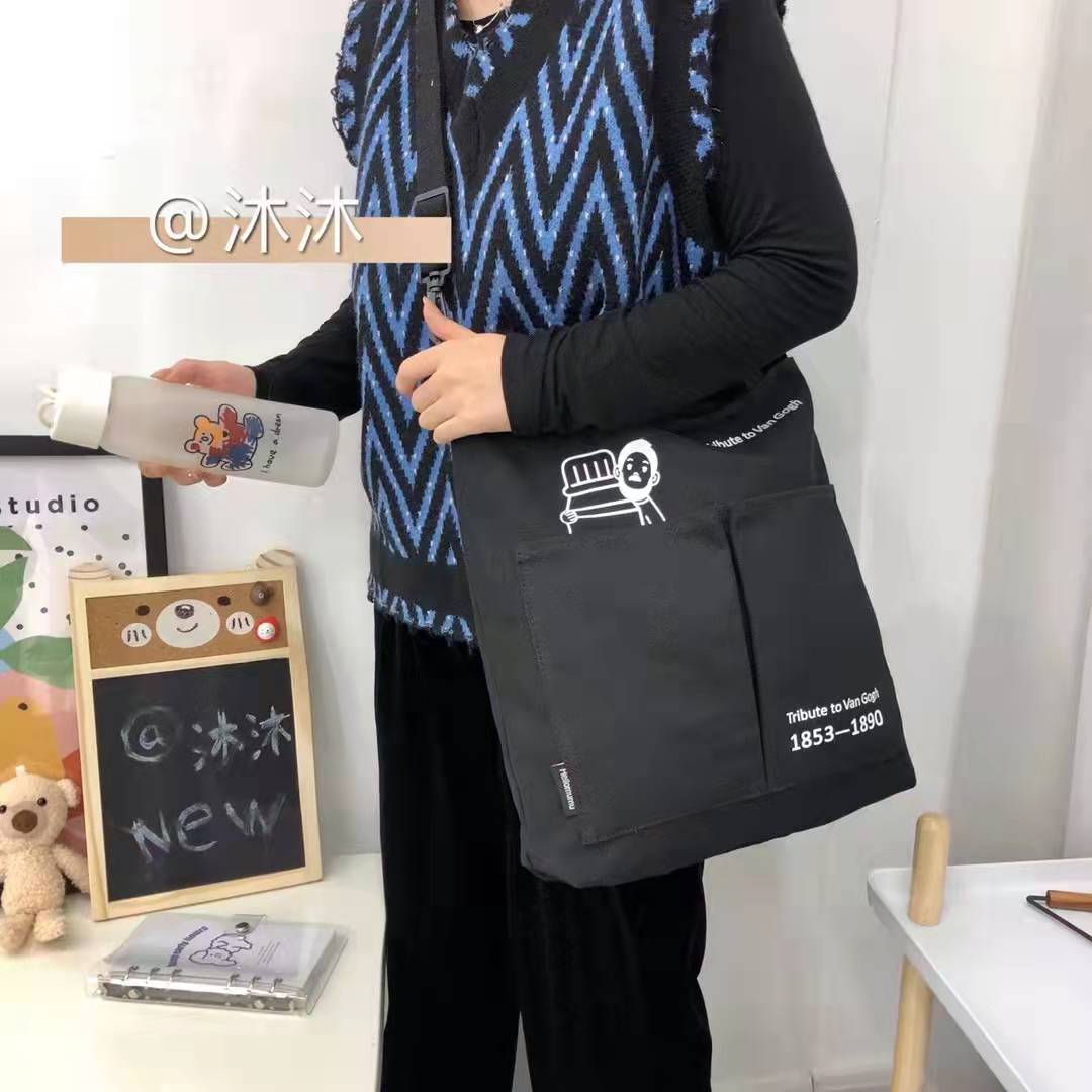 2022 New Korean Style High Quality Canvas Bag Shoulder Bag Casual Tote Bag Student Fashion Shoulder Messenger Bag 2022 New Korean Style High Quality Canvas Bag Shoulder Bag Casual Tote Bag Student Fashion Shoulder Messenger Bag
