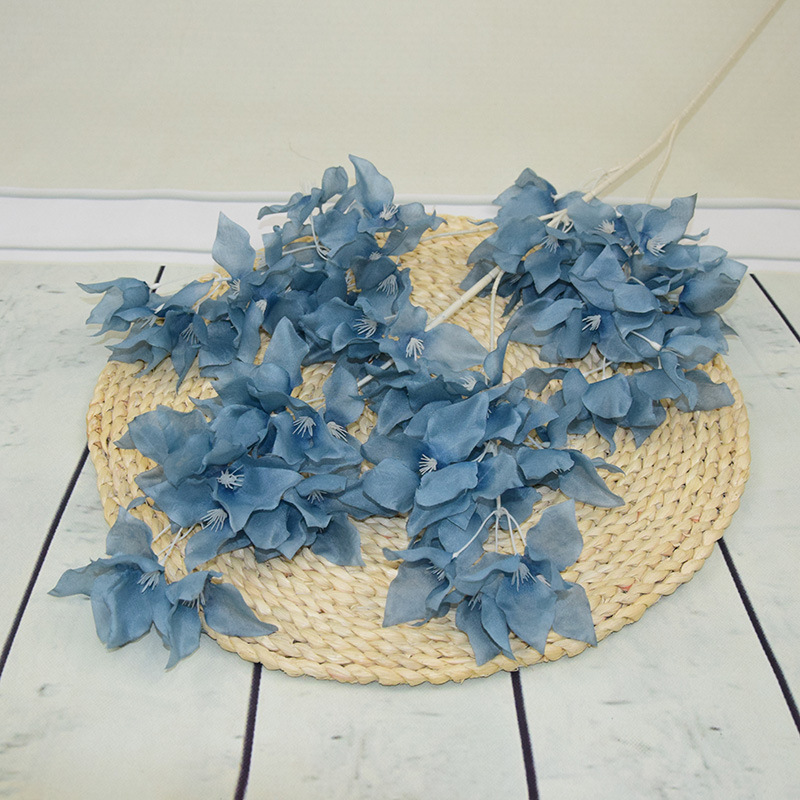 Wholesale Artificial Flower Bougainvillea Triangle Rose Wedding Ceiling Artificial Flower Road Lead Wedding ornaments