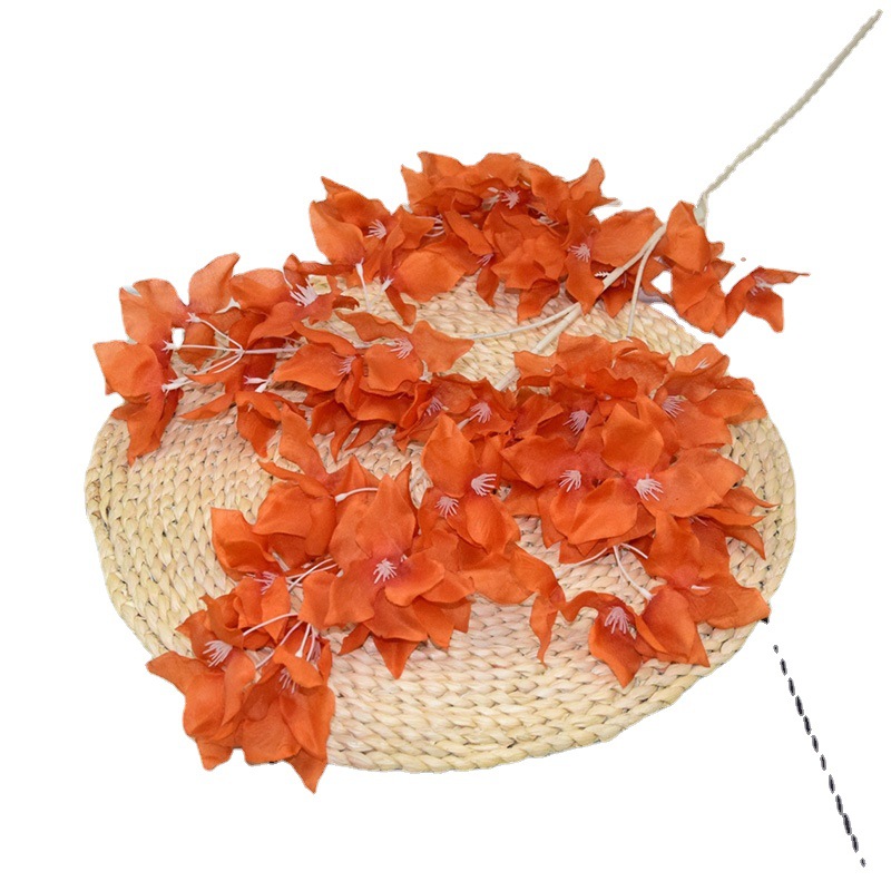 Wholesale Artificial Flower Bougainvillea Triangle Rose Wedding Ceiling Artificial Flower Road Lead Wedding ornaments