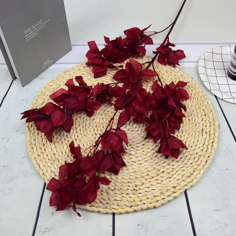 Wholesale Artificial Flower Bougainvillea Triangle Rose Wedding Ceiling Artificial Flower Road Lead Wedding ornaments Wholesale Artificial Flower Bougainvillea Triangle Rose Wedding Ceiling Artificial Flower Road Lead Wedding ornaments