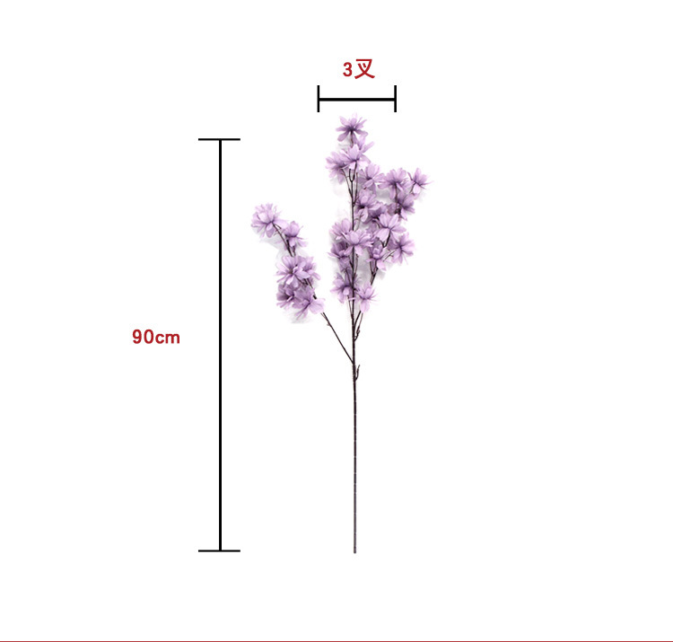 Artificial Flower 3 Fork Heart Happy Flower Wedding Auditorium Hotel Home Decoration Hanging Ceiling Happy Flower Whole Artificial Flower 3 Fork Heart Happy Flower Wedding Auditorium Hotel Home Decoration Hanging Ceiling Happy Flower Whole