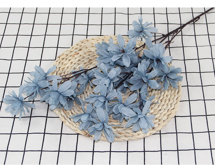 Artificial Flower 3 Fork Heart Happy Flower Wedding Auditorium Hotel Home Decoration Hanging Ceiling Happy Flower Whole Artificial Flower 3 Fork Heart Happy Flower Wedding Auditorium Hotel Home Decoration Hanging Ceiling Happy Flower Whole
