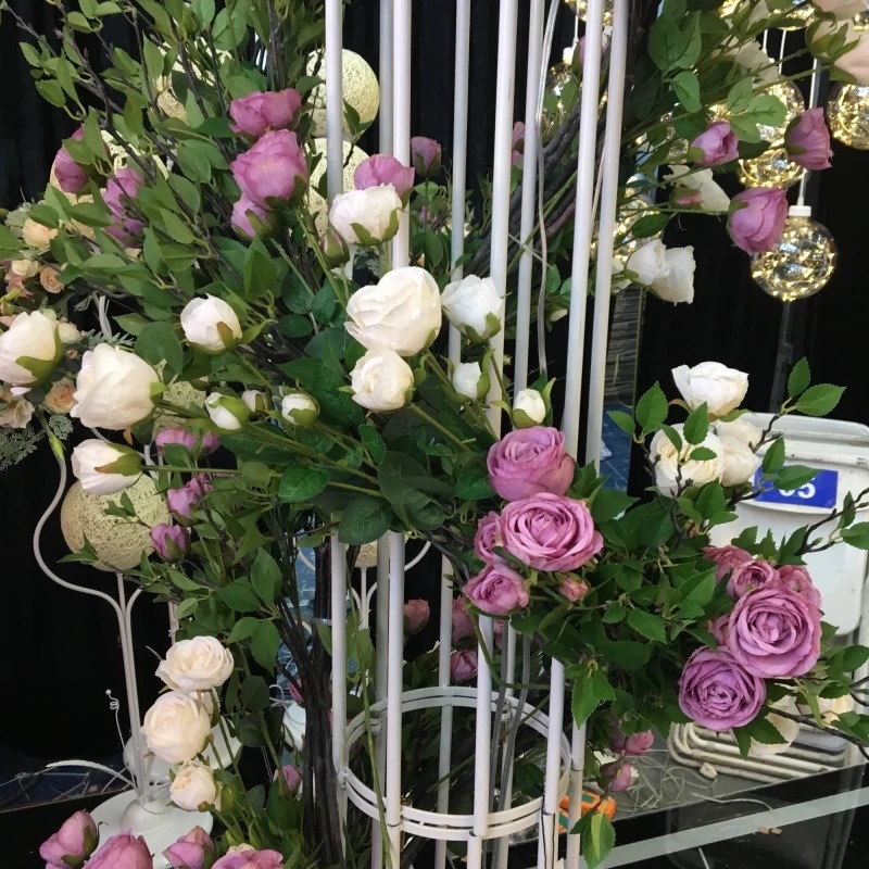 Head Perfume Camellia Rose Sweetheart Tea Rose Happy Camellia Wedding Props T Table Arch Camellia Design Flower Ceiling