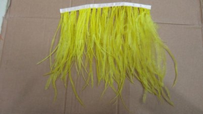 Specializing in the Production of Feather Woven Belt Ostrich Hair Ostrich Hair Woven Belt Hair Bands of Different Qualities