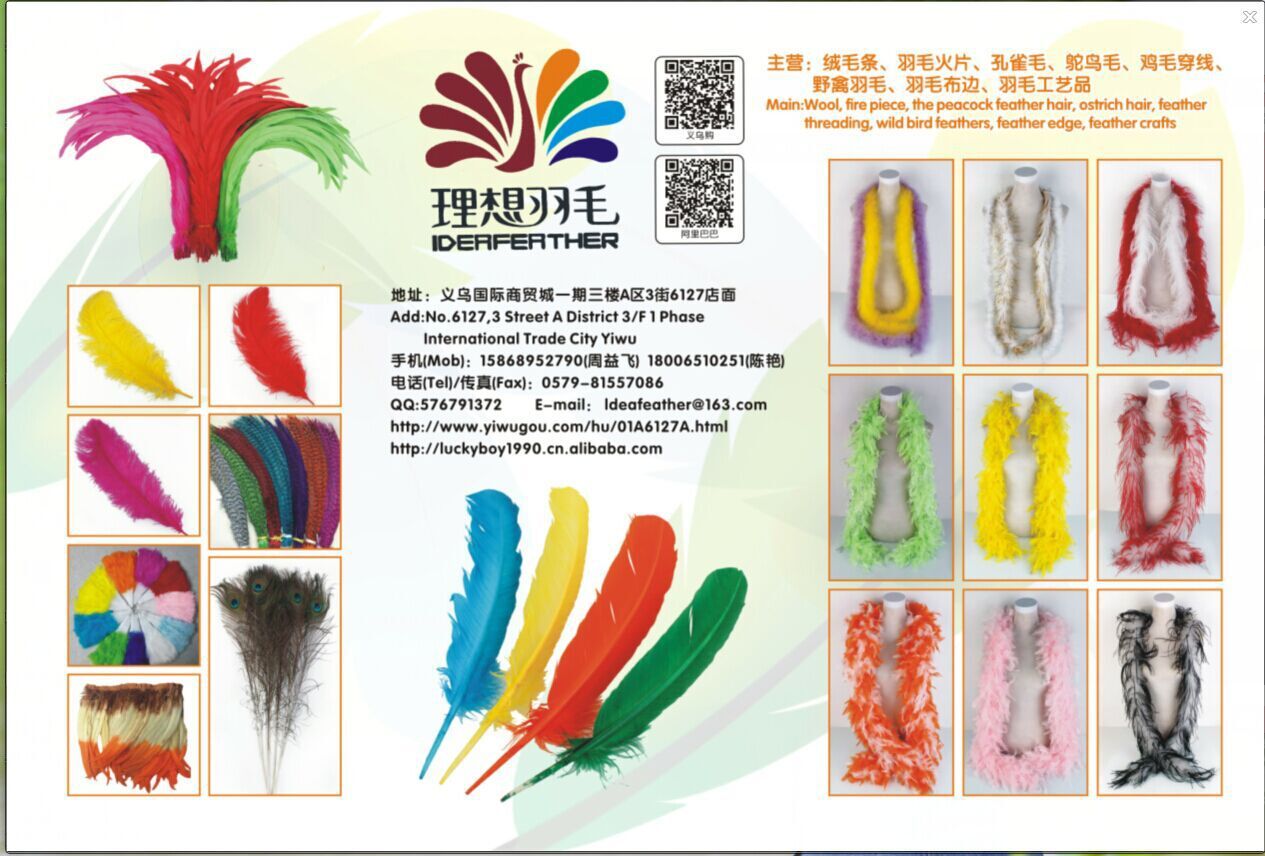 Manufacturers direct sales 25-30cm color ostrich hair wedding ostrich hair DIY accessories feathers spot