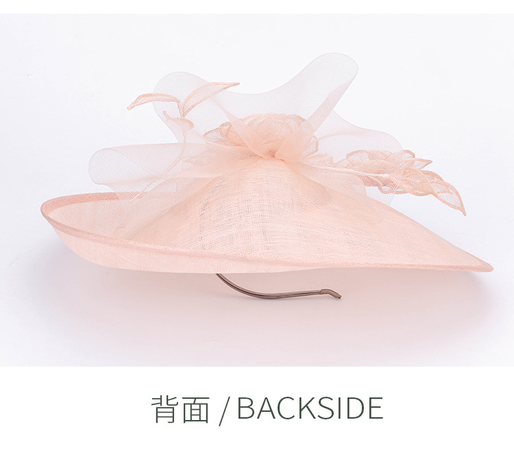 Ling Long Clothing European-Style Elegant Wedding Party Headdress Banquet Women 'S Elegant Wedding Hat
