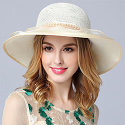 Korean-Style Summer Hollow Lace Mesh Cap Women's Wedding Hat Breathable Big Brim Sun Protection Sun Hat Wedding Hat Korean-Style Summer Hollow Lace Mesh Cap Women's Wedding Hat Breathable Big Brim Sun Protection Sun Hat Wedding Hat