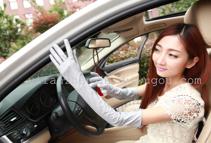 Drive must-have summer sunscreen UV long sleeve/sleeve arm sleeve wedding gloves glove hand female General