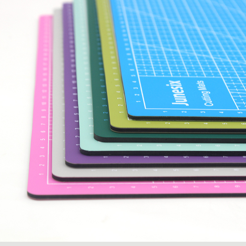 Junesix A4 Model Cutting Pads Cut Paper Pad A4 Cutting Board Rubber Stamp Carving Pad Scale Plate