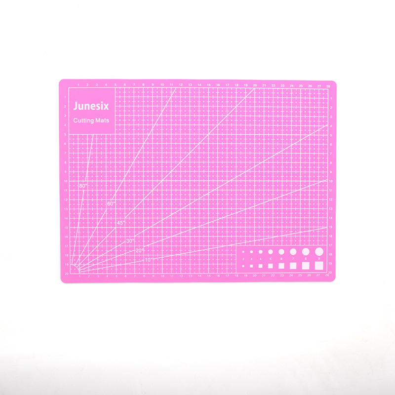 Junesix A4 Model Cutting Pads Cut Paper Pad A4 Cutting Board Rubber Stamp Carving Pad Scale Plate