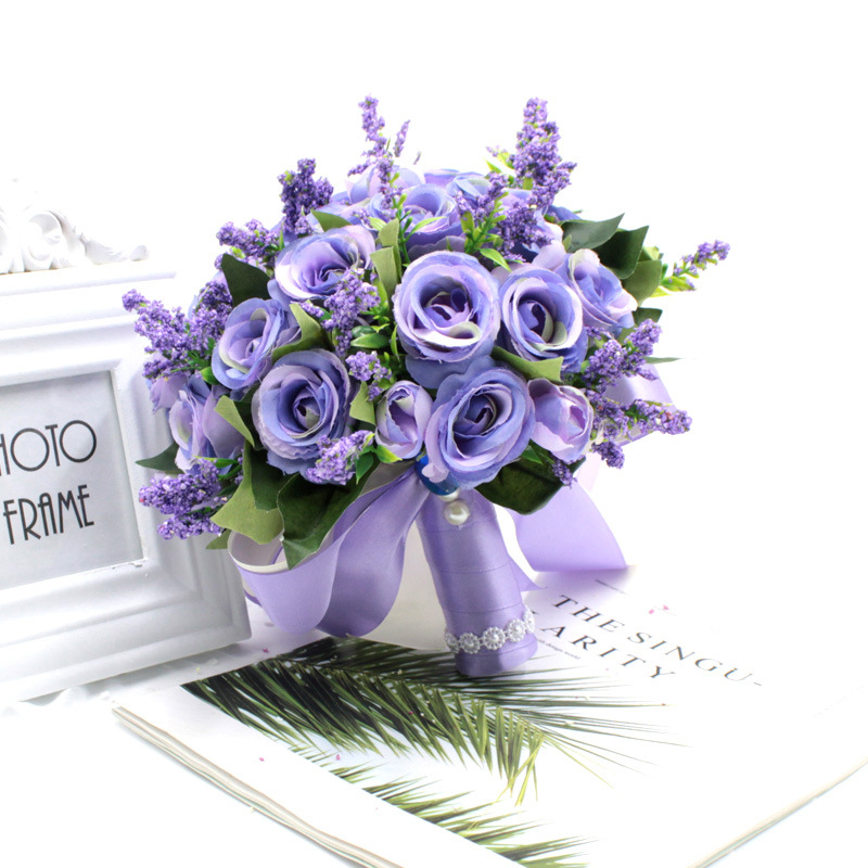 European-Style Small Rose Bride Bridal Bouquet Bride Photo Wedding New Bridal Bouquet European-Style Small Rose Bride Bridal Bouquet Bride Photo Wedding New Bridal Bouquet