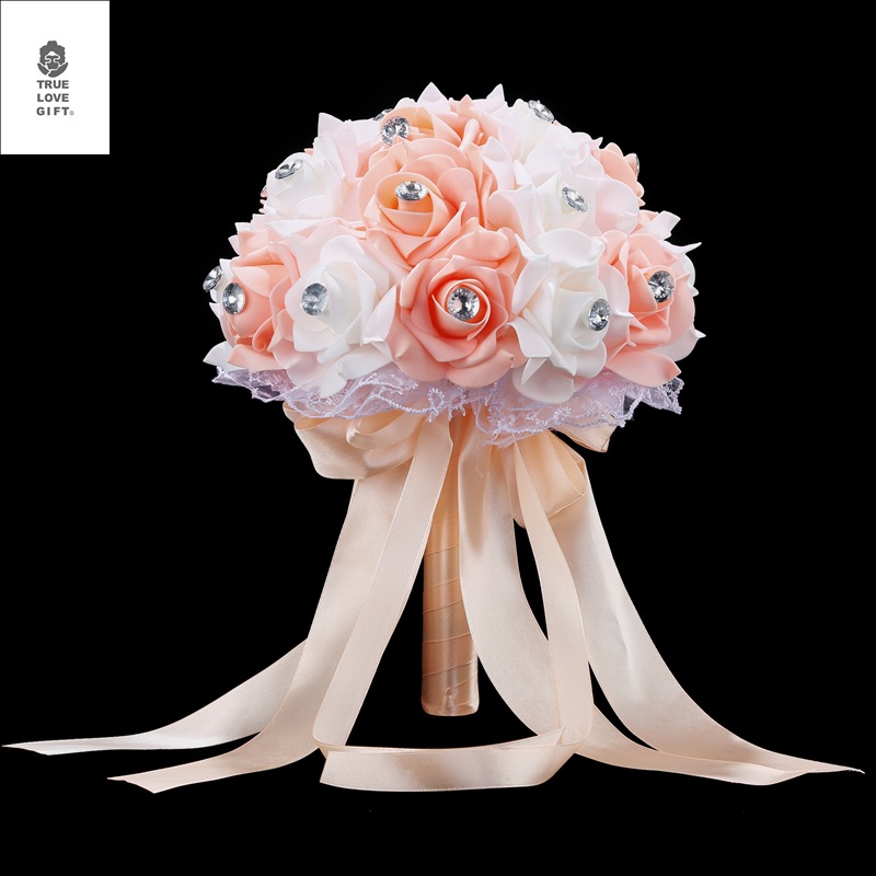 Bouquet Europe and America Creative Simulation Bridal Bouquet Bridal Bouquet Foam Wedding Bouquet Bridal Bouquet Bouquet