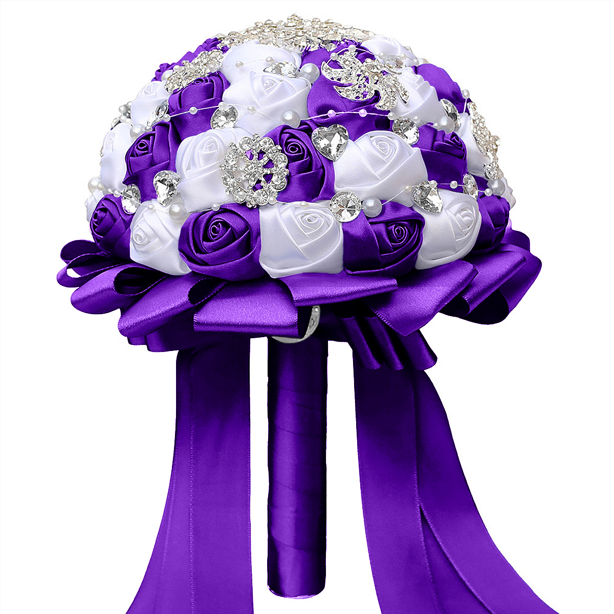 Bridal Bouquet Sales Korean Wedding Bridal Bouquet Creative Ribbon Bouquet Wedding Supplies Wedding Bouquet W631