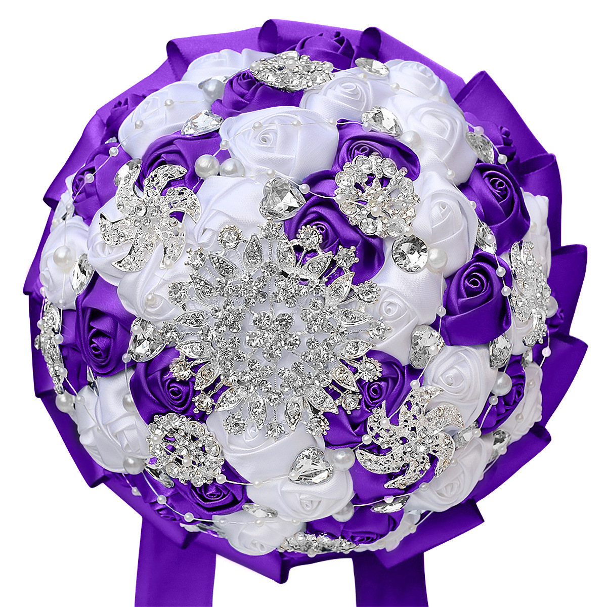 Bridal Bouquet Sales Korean Wedding Bridal Bouquet Creative Ribbon Bouquet Wedding Supplies Wedding Bouquet W631