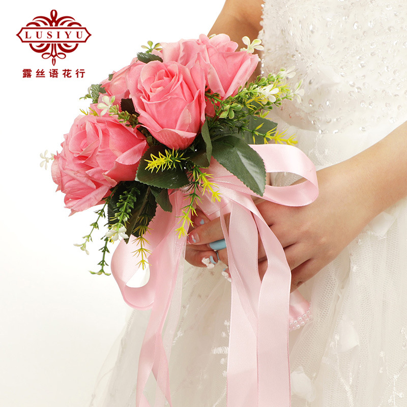 Bridal Bouquet Bouquet Creative Bouquet Wedding Hand-Held Flower Mori Style New Bridal Bouquet Bouquet