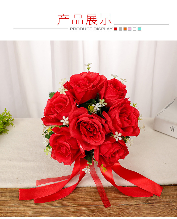 Bridal Bouquet Bouquet Creative Bouquet Wedding Hand-Held Flower Mori Style New Bridal Bouquet Bouquet