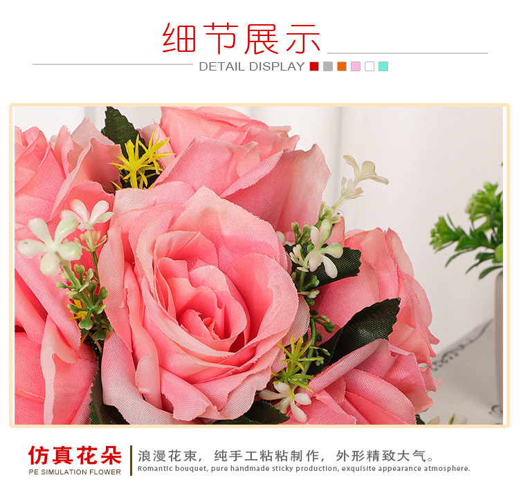 Bridal Bouquet Bouquet Creative Bouquet Wedding Hand-Held Flower Mori Style New Bridal Bouquet Bouquet