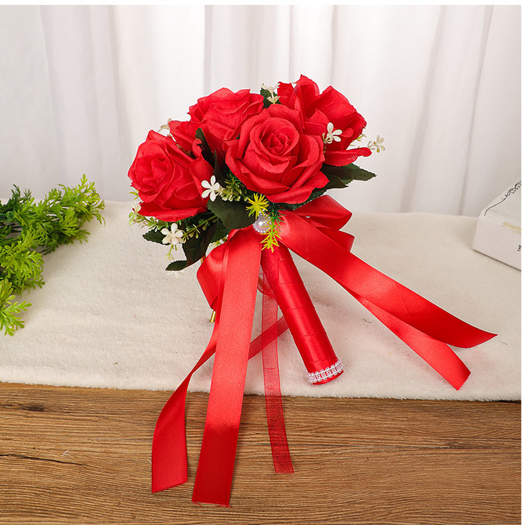 Bridal Bouquet Bouquet Creative Bouquet Wedding Hand-Held Flower Mori Style New Bridal Bouquet Bouquet