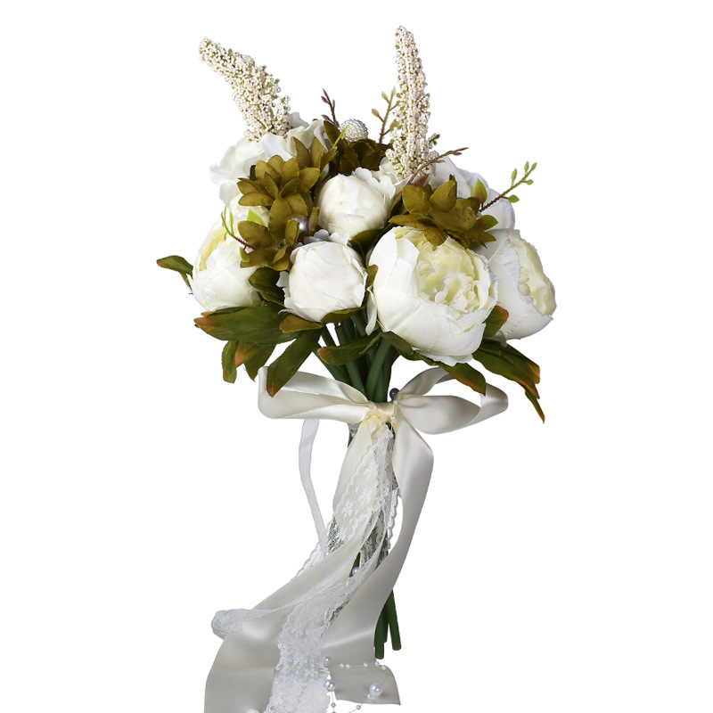 Europe and the United States Mori Style Flower Bride Wedding Bridal Bouquet Creative Wedding Supplies Outdoor Wedding Ceremony Layout Bridal Bouquet Beam