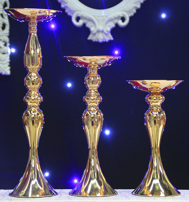 Wedding prop main table vase candleholder mermaid horn road lead table flower frame.