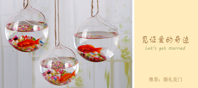 Spherical Glass Candlestick European-Style Hanging Transparent Glass Candlestick Candleholder Spherical Glass Candlestick European-Style Hanging Transparent Glass Candlestick Candleholder