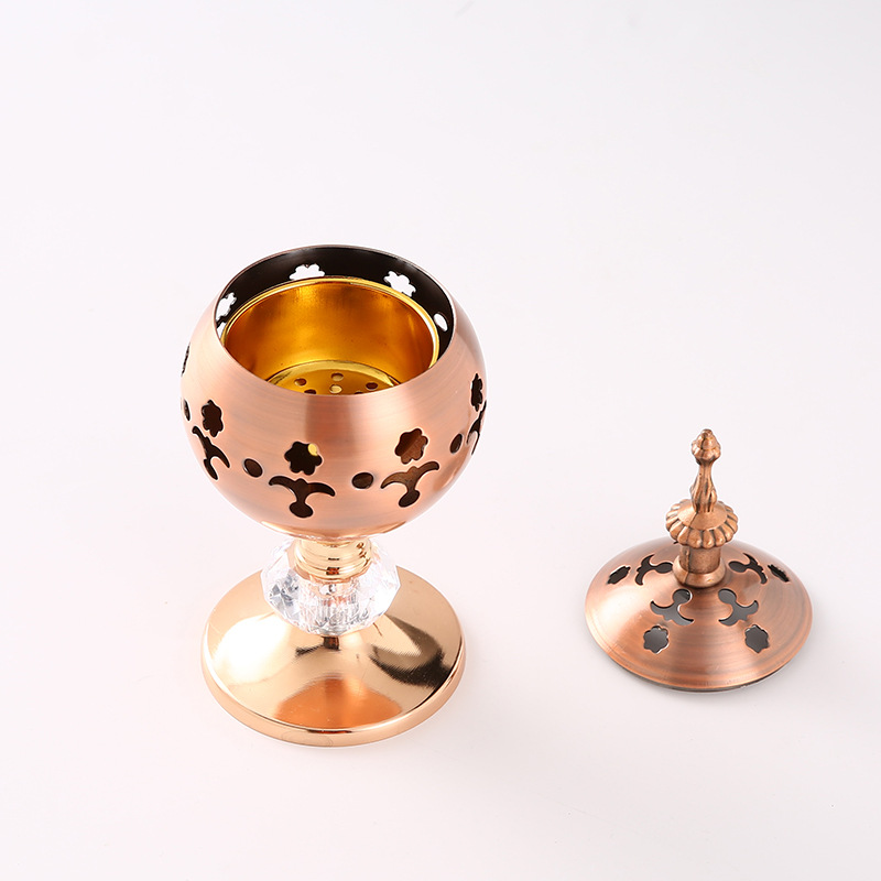 Simple European Ins Candlestick Hollow Wrought Iron Candlestick Candle Cup Accessories European Candleholder