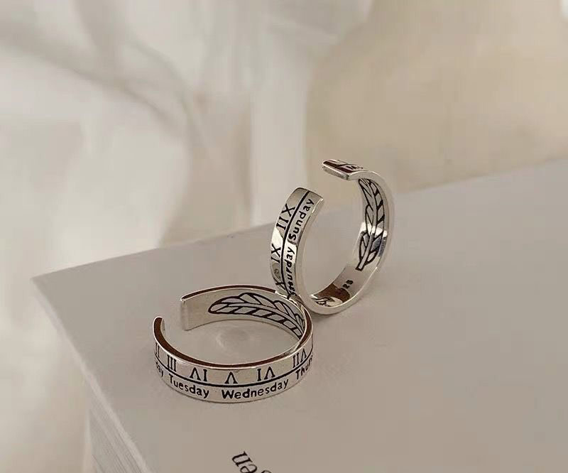 Couple Ring Couple Rings 2022 New Trendy Special-Interest Design Light Luxury Ins Trendy Fashion Personality Couple Ring Couple Rings 2022 New Trendy Special-Interest Design Light Luxury Ins Trendy Fashion Personality