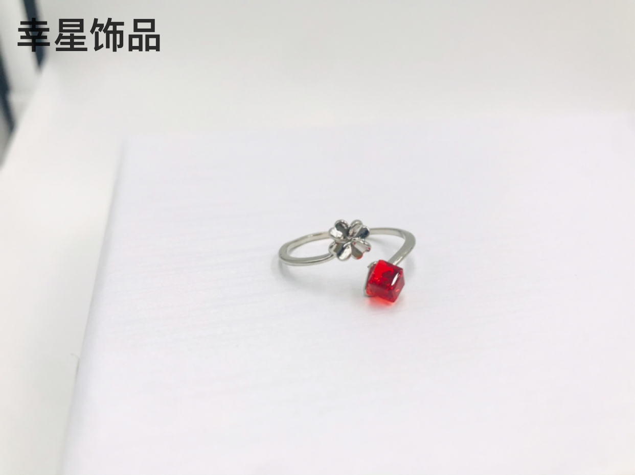 Fashion Open Women&#039;s Ring Gift Couple Rings Crystal Loose Ring Girlfriends Jewelry Ornament