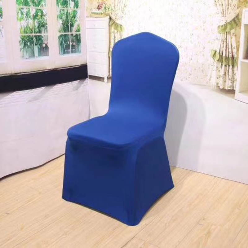 Wedding Party hotel wholesale Lycra Chair Cover Polyester Spandex Elastic Chair Sipcover 