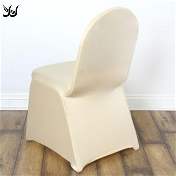 Factory Supply Elastic Chair Cover White One-Piece Chair Cover Hotel Restaurant Banquet Celebration Wedding Ceremony Chair Cover Cover
