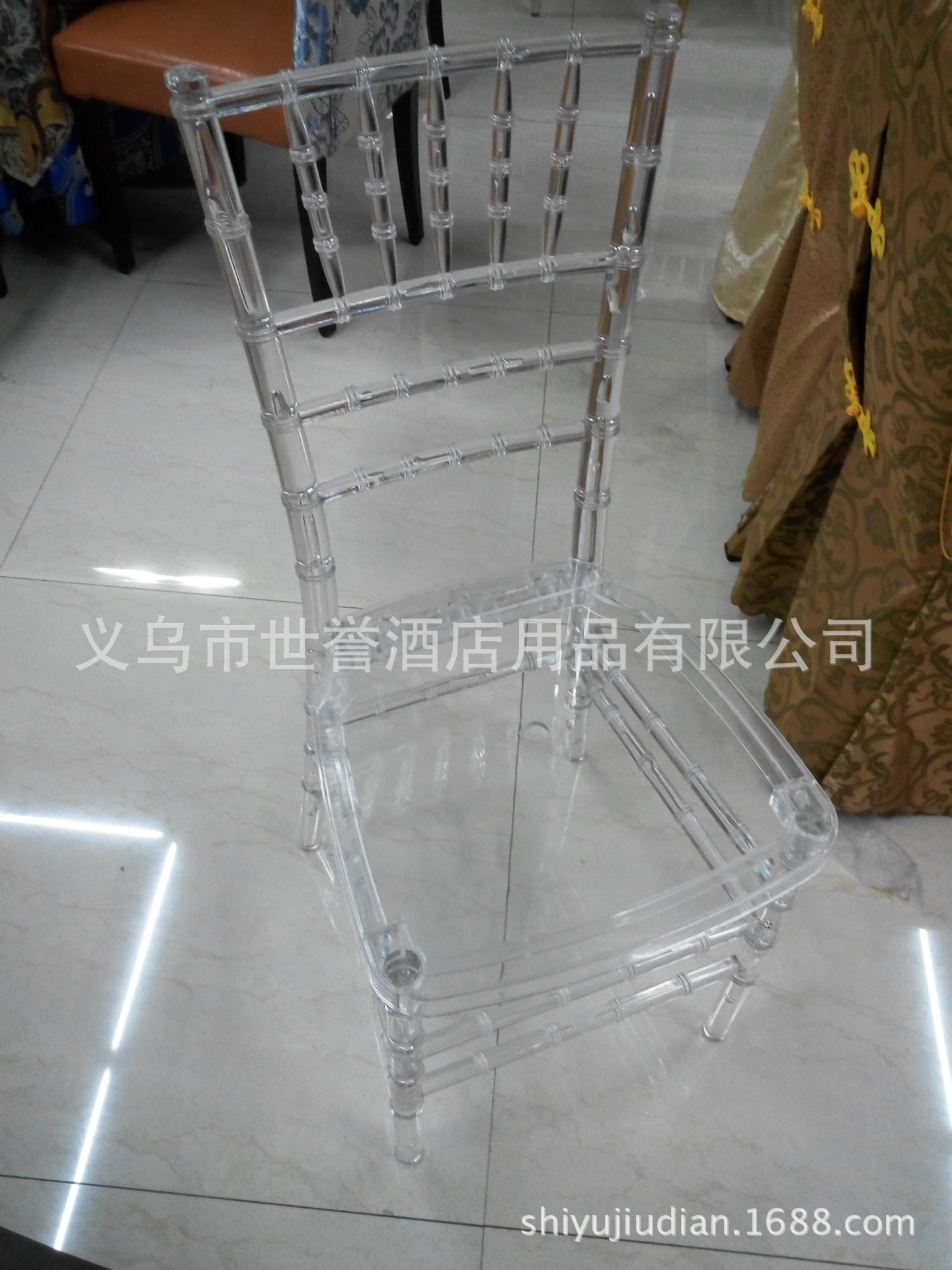 Yiwu acrylic transparent crystal supply bamboo chair bamboo chair chair Outdoor Wedding Chair Yiwu acrylic transparent crystal supply bamboo chair bamboo chair chair Outdoor Wedding Chair
