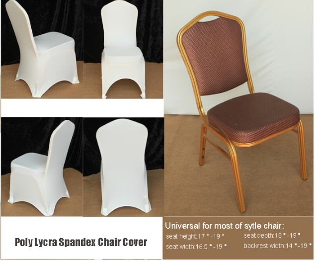 Chair Cover Wholesale Hotel Elastic Chair Covers Wholesale Milk Silk Fabric Solid Color Chair Cover Wedding Supplies