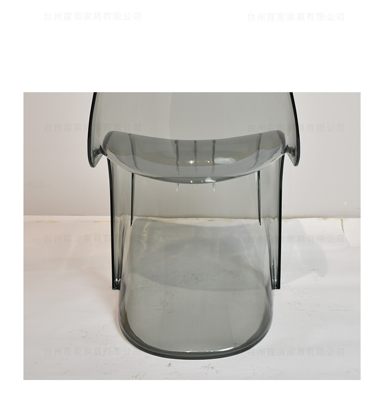 Crystal Chair  Nordic Creative Pan Tong Chair Internet Celebrity Ins Acrylic Ghost Chair Crystal Dining Chair