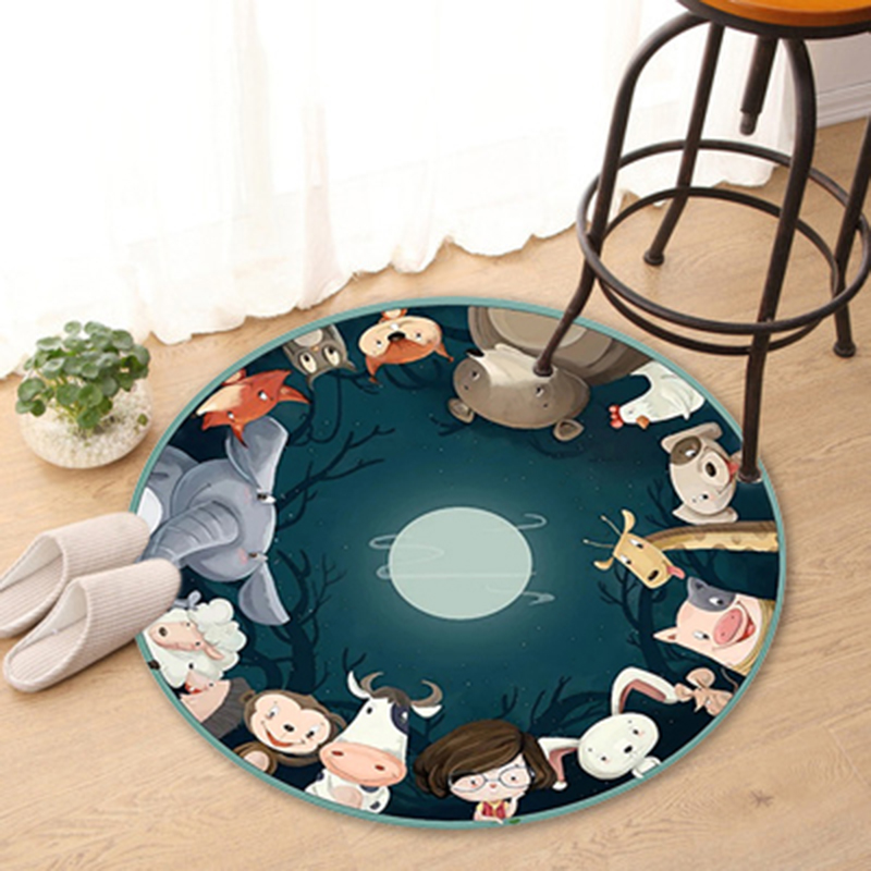 Machine Washable 3D Printed Carpet round Small Foot Mat Bedroom Hanging Basket Swivel Chair Cushion Door Non-Slop Mats Crystal Super Soft Mat Machine Washable 3D Printed Carpet round Small Foot Mat Bedroom Hanging Basket Swivel Chair Cushion Door Non-Slop Mats Crystal Super Soft Mat