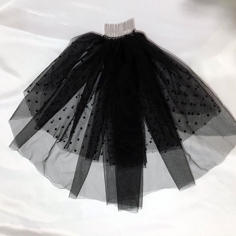 DOT DOT Net Double Layer Small Veil Wedding Headdress Short Veil Trip Shoot Wedding Wedding Veil DOT DOT Net Double Layer Small Veil Wedding Headdress Short Veil Trip Shoot Wedding Wedding Veil