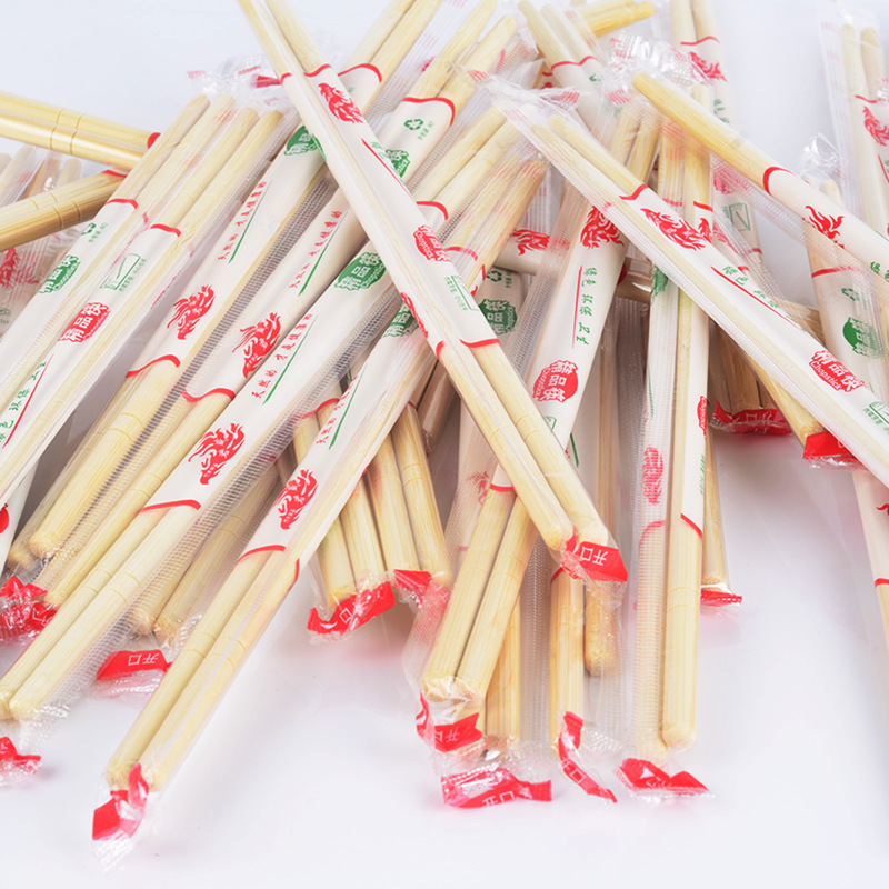 Factory Takeaway Disposable Chopsticks Home Use and Commercial Use Independent Packaging Wedding Convenient Bowls and Chopsticks Disposable Chopsticks Bamboo Chopsticks