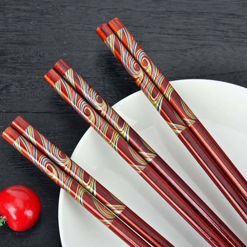 Chopsticks Wholesale Household Hotel Mildew-Proof Wedding Celebration Birthday Celebration Wedding Chopsticks