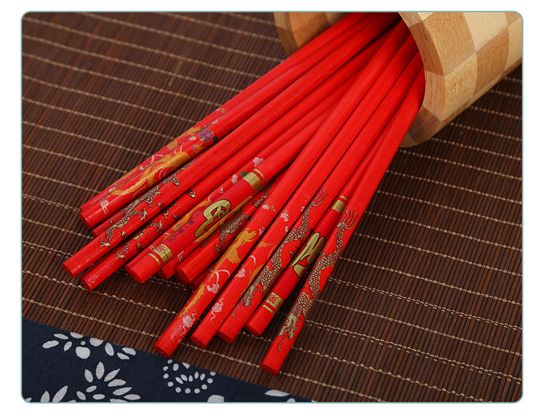 Festive Chopsticks Wedding Celebration Dragon and Phoenix a Pair of Chopsticks Restaurant Wedding Chopsticks Festive Chopsticks Wedding Celebration Dragon and Phoenix a Pair of Chopsticks Restaurant Wedding Chopsticks