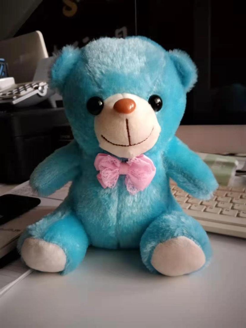 Light-Emitting Plush Toys Teddy Bear Figurine Doll Baby Birthday Present Day Wedding Gifts Ornaments Light-Emitting Plush Toys Teddy Bear Figurine Doll Baby Birthday Present Day Wedding Gifts Ornaments