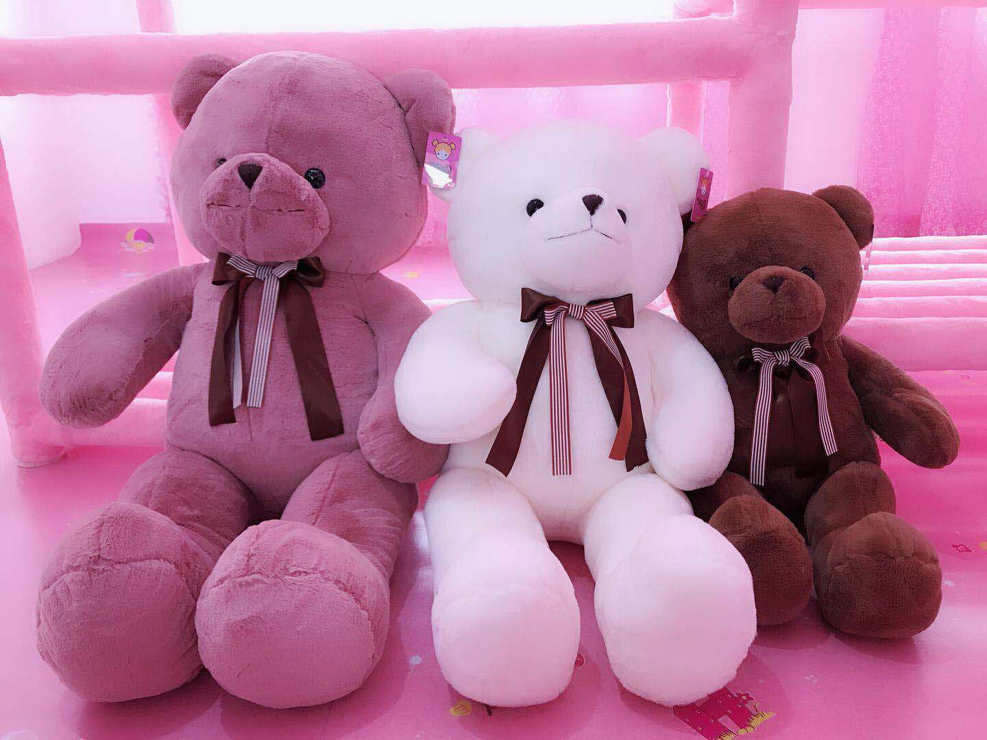 New Ribbon Teddy Bear Wedding Bear BEBEAR Plush Toy Doll