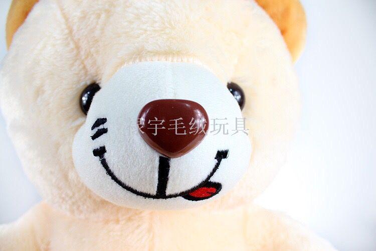 Led Colorful Luminous Mother-and-Child Bear Doll Plush Toy Doll Holiday Gift Teddy Bear Foreign Trade Cross-Border Hot