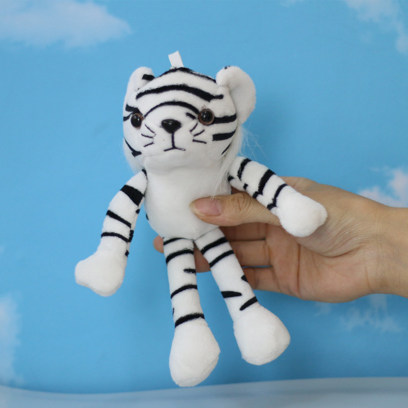 Year of Tiger Mascot Doll Tiger Plush Toy Small Pendant Little Tiger Keychain Pendant Wedding Throws Gift