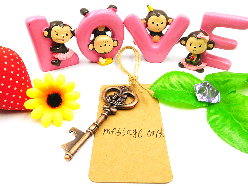 Key Beer Bottle Opener Antique Keychain Bottle Opener Vintage Bottle Opener Wedding Creative Gift